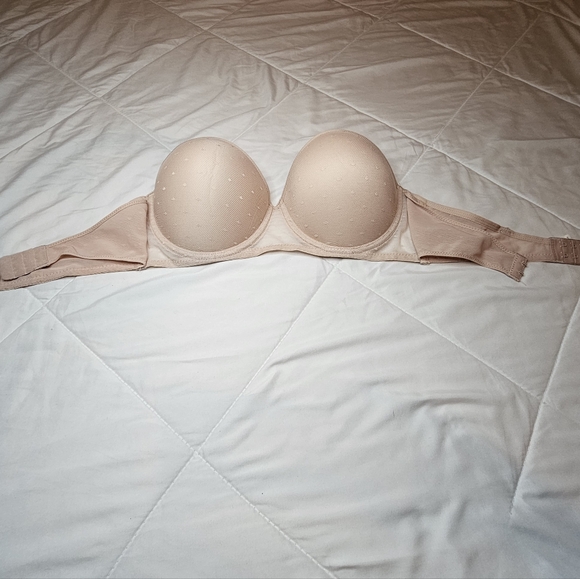 36D Strapless Push-Up Bra, Anti-Slip & Breathable Silicone Seamless Underwear - Picture 7 of 11